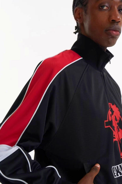 Bedruckte Pferde-Sportjacke