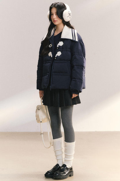 Sailor Collar Duffle Coat