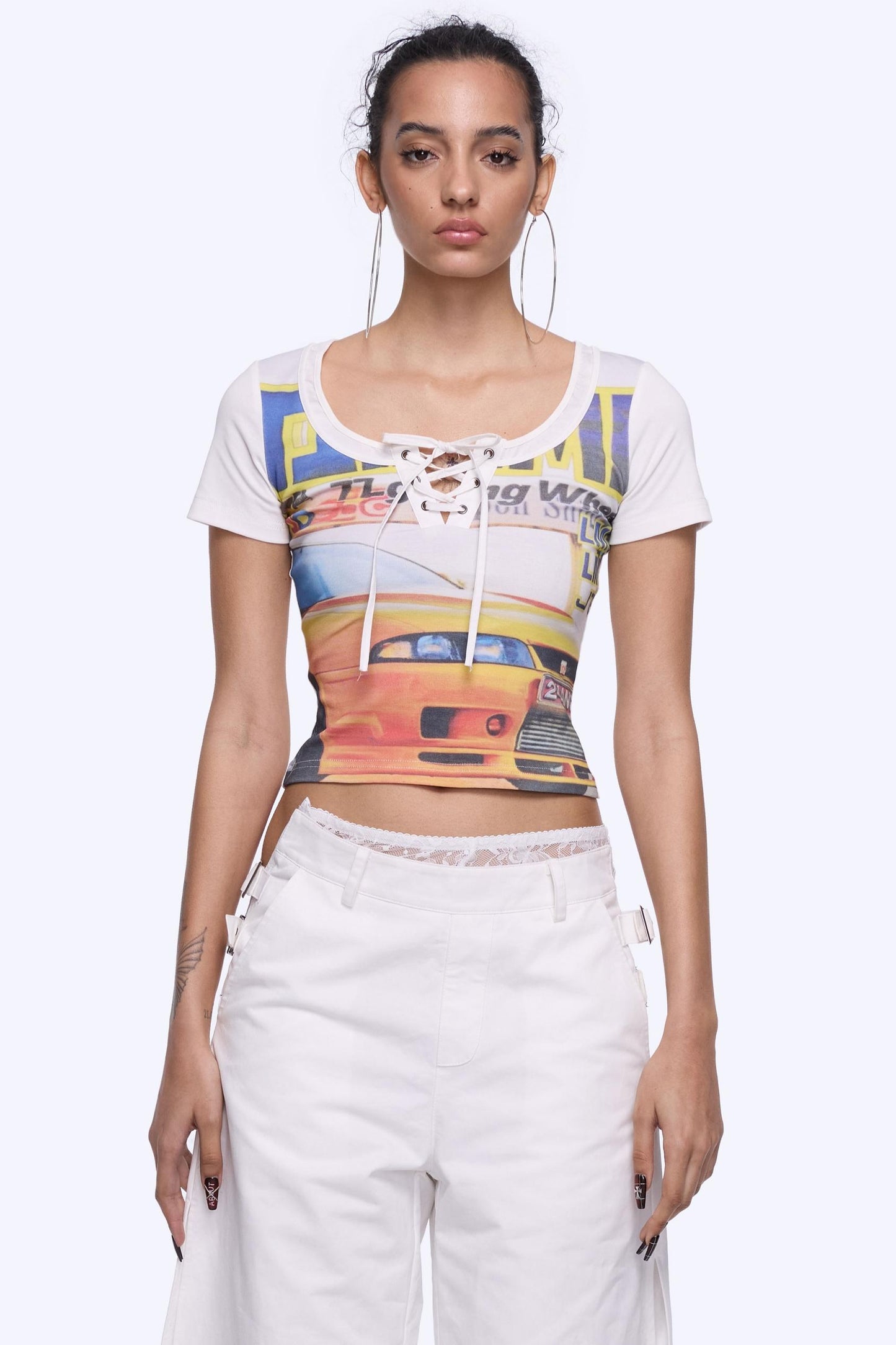 Patchwork Racing Tee