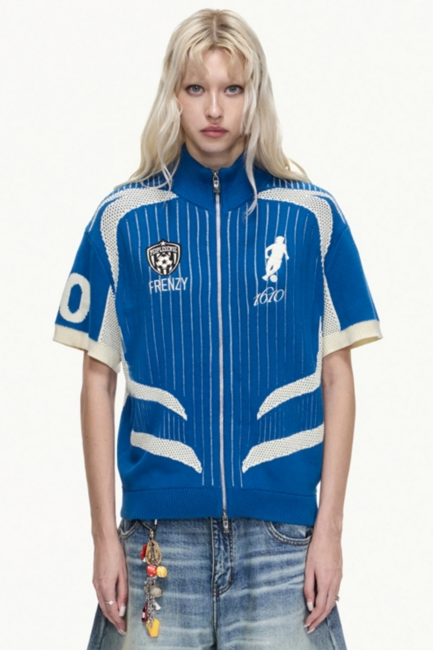 Racing Retro Knitted Polo