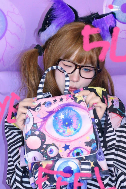 Earth Striped Star Casual Backpack