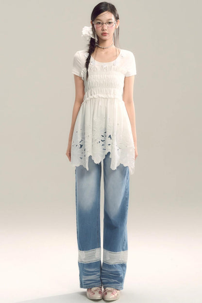 Moody Blue Skinny Jeans