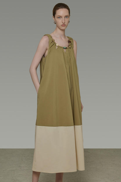 Summer Halter A-Line Dress