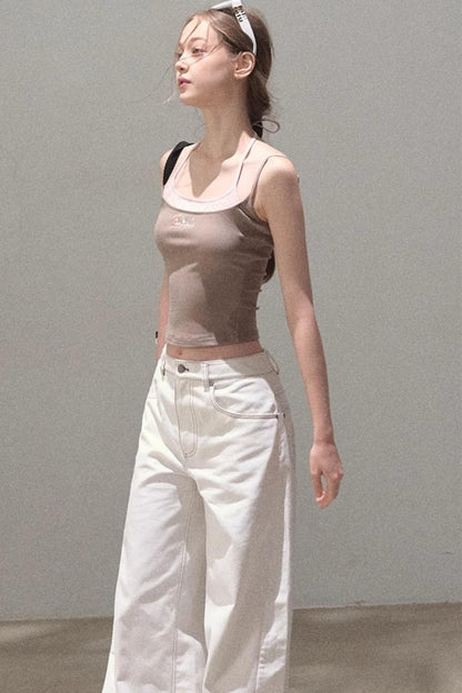 Summer Embroidered Camisole