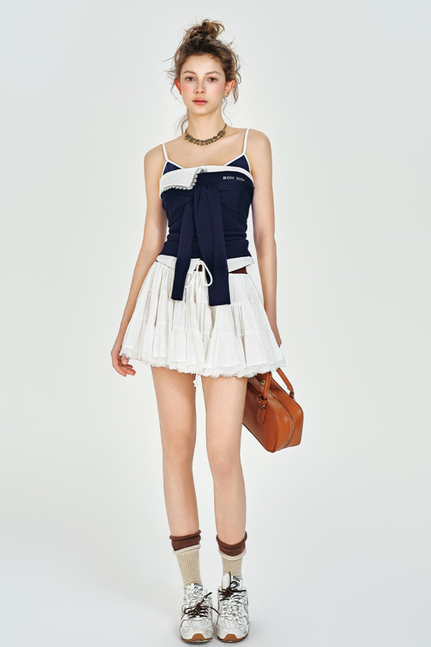 Colorblock Knit Sweater