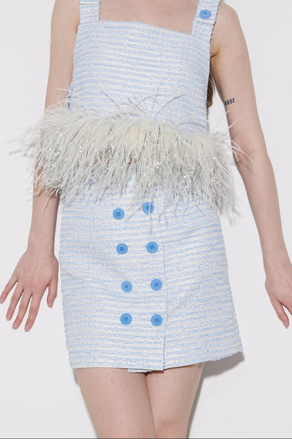 Luxe High-Waisted Mini Skirt