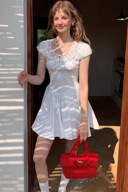 Uena Lace A-Line Dress