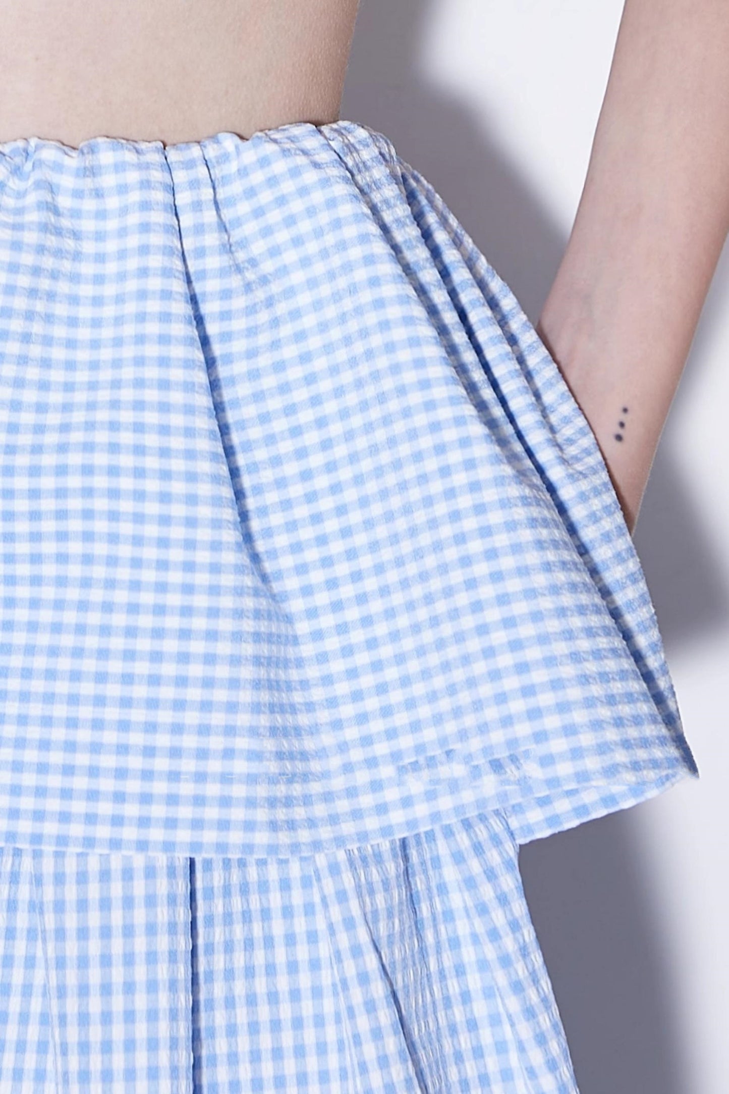 Summer Checkered Skirt