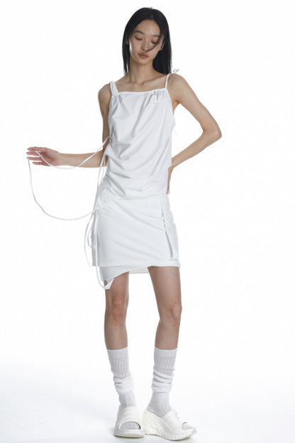 Laced Sleeveless Vest