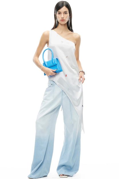 Cool Hemp Wide-Leg Pants