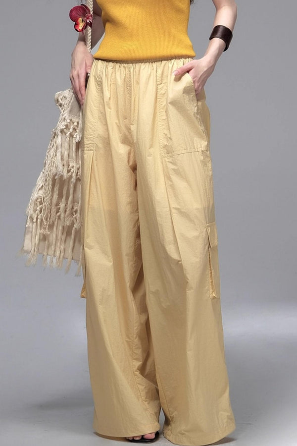 Light Outdoor Drawstring Cargo Pants