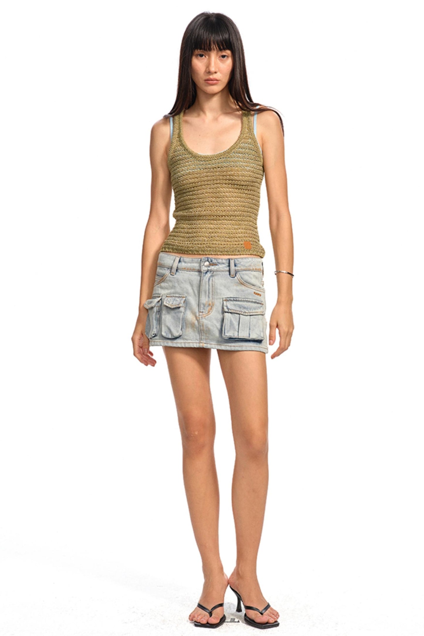 Fishnet Crochet Tank