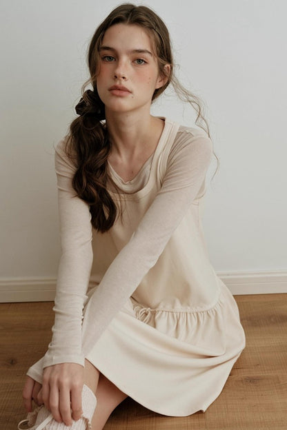 Floral Embroidered Knit Dress