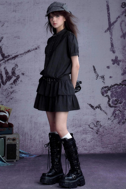 Vertical Stripe Summer Dress