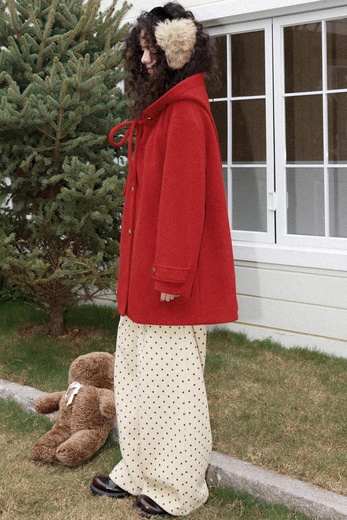 Falling Star Wool Coat Set-Up