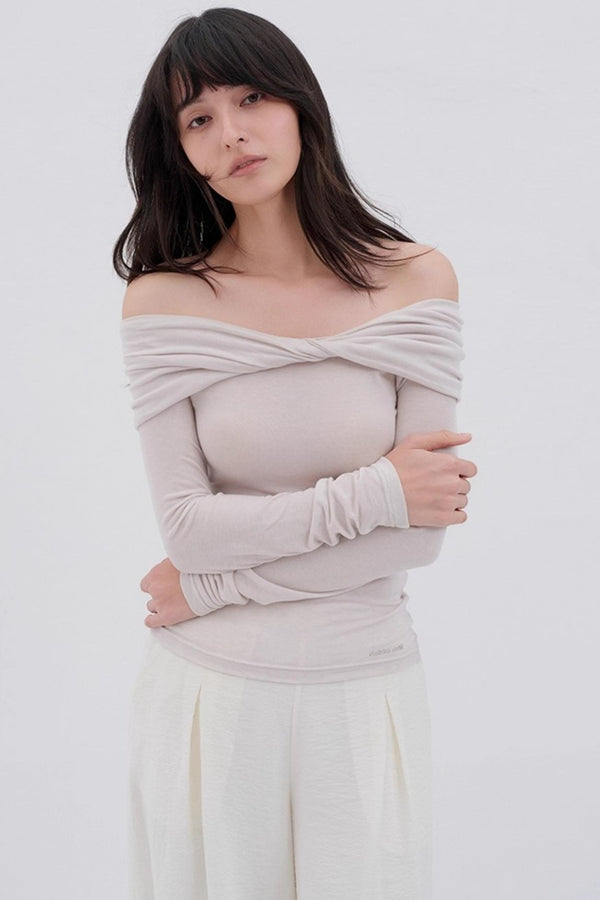 Romantic One-Shoulder Top