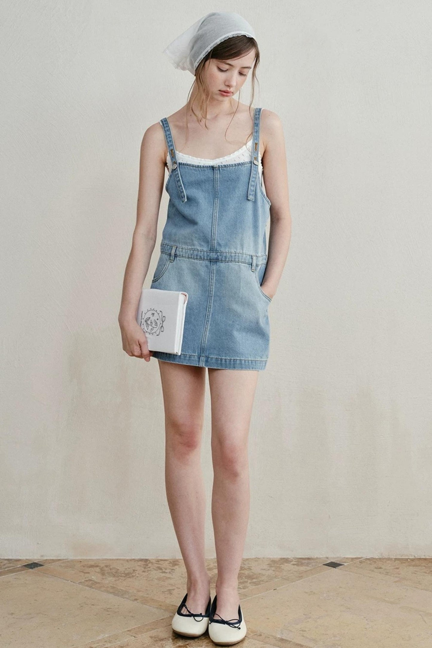 Sea Salt Retro Denim Dress