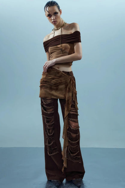 Ring Asymmetrical Tee