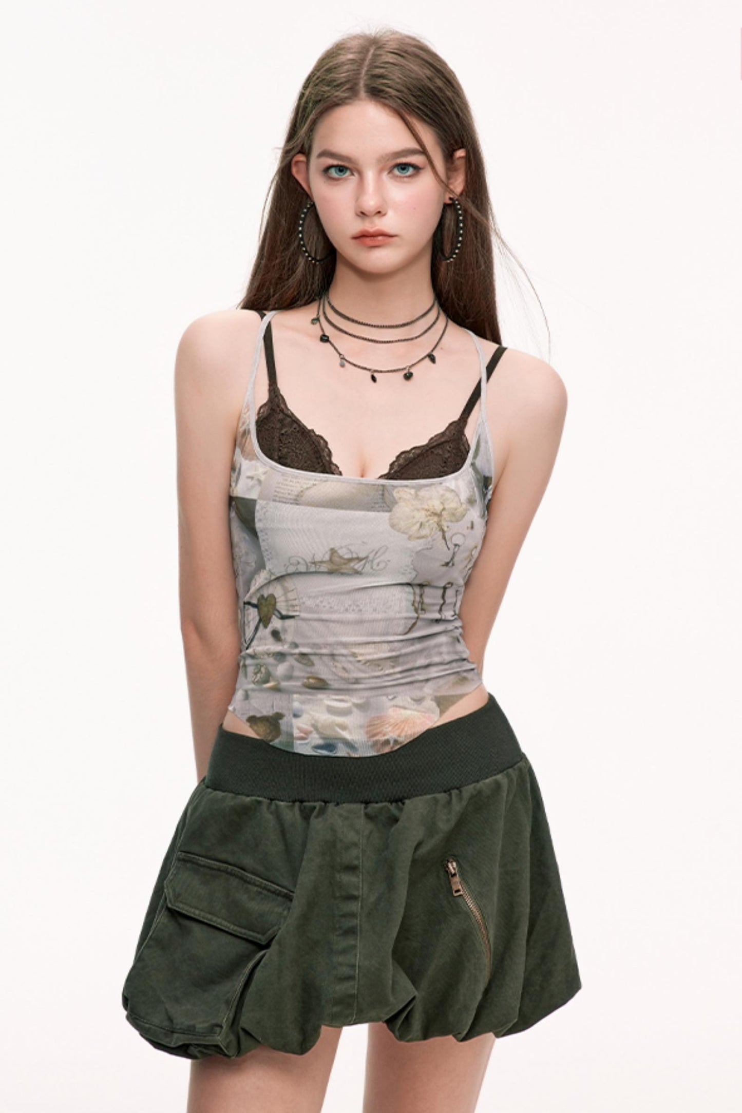 Spring Sensual Knitted Crop Top