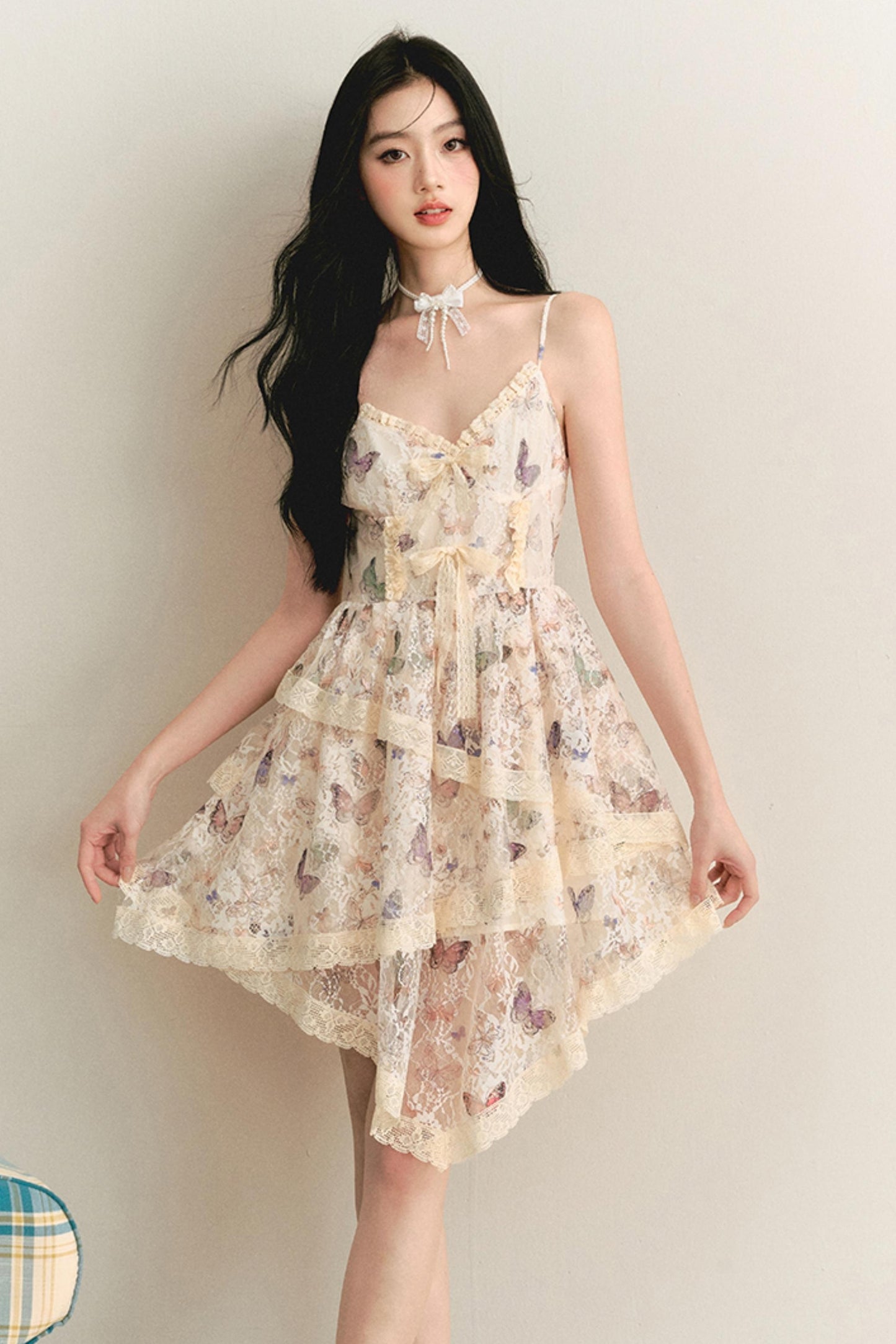 Berlin Girl Vintage Lace Halter Dress