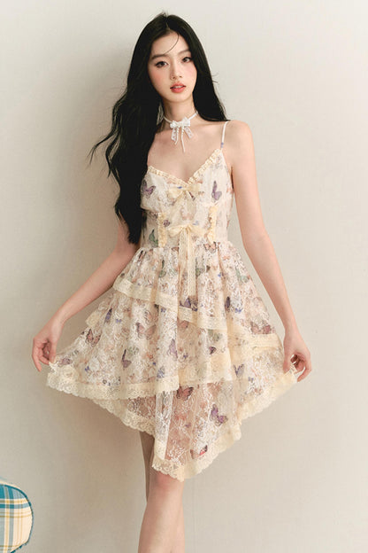 Berlin Girl Vintage Lace Halter Dress