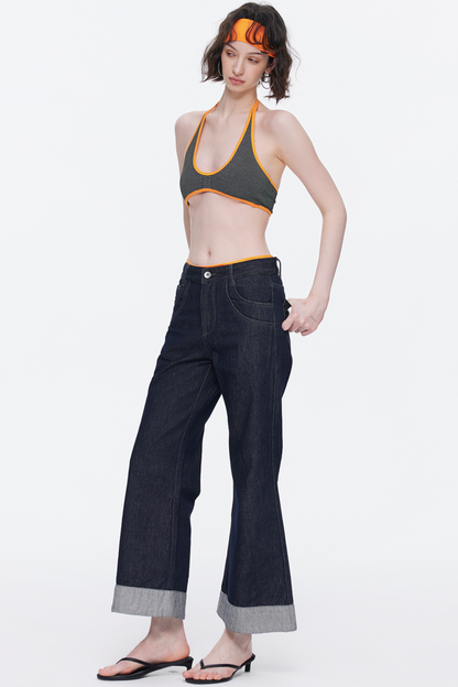 Vintage Jeans Flared Hose