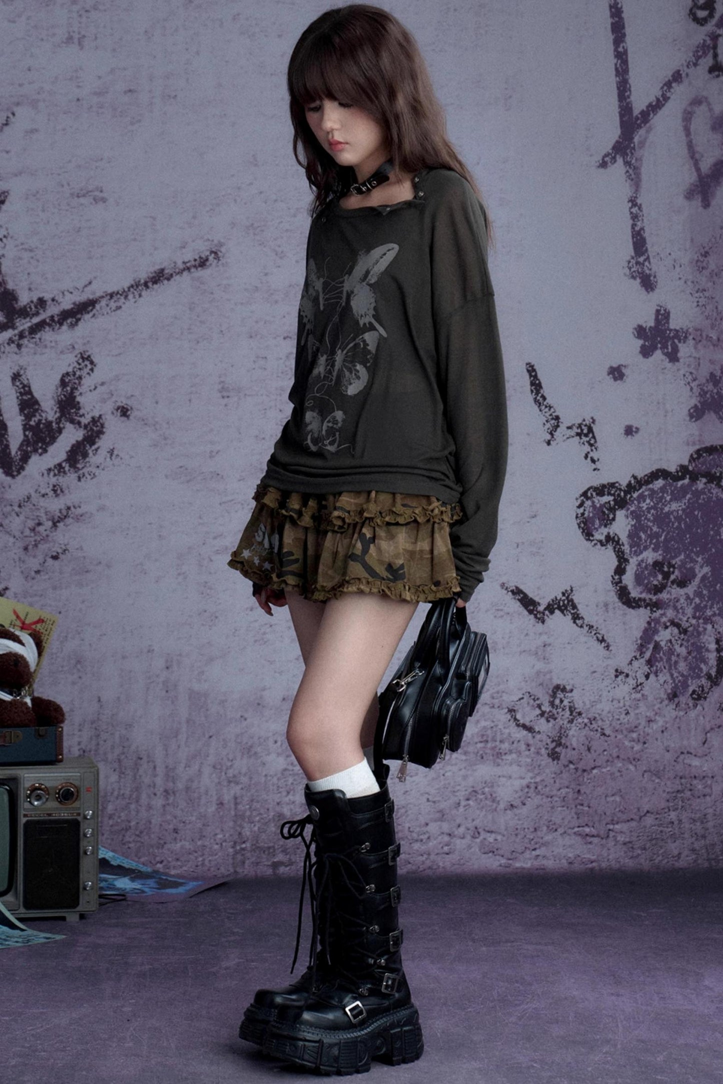 Fighting Spirit Butterfly Top