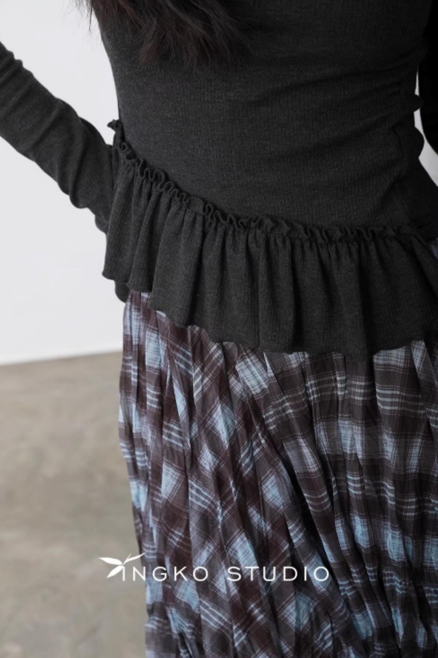 Smoke Gray Deconstructed T-shirt