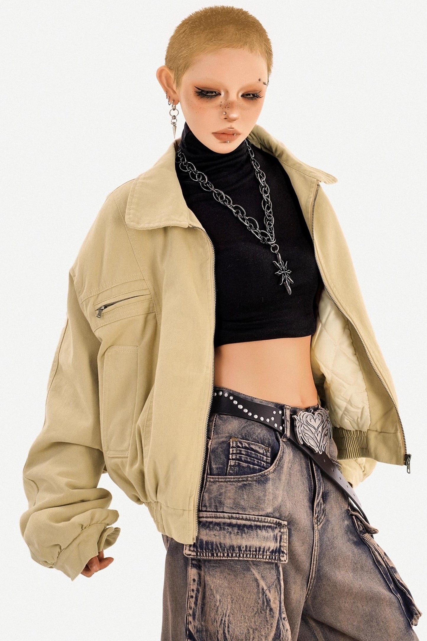 Old Money Cotton Padded Jacket