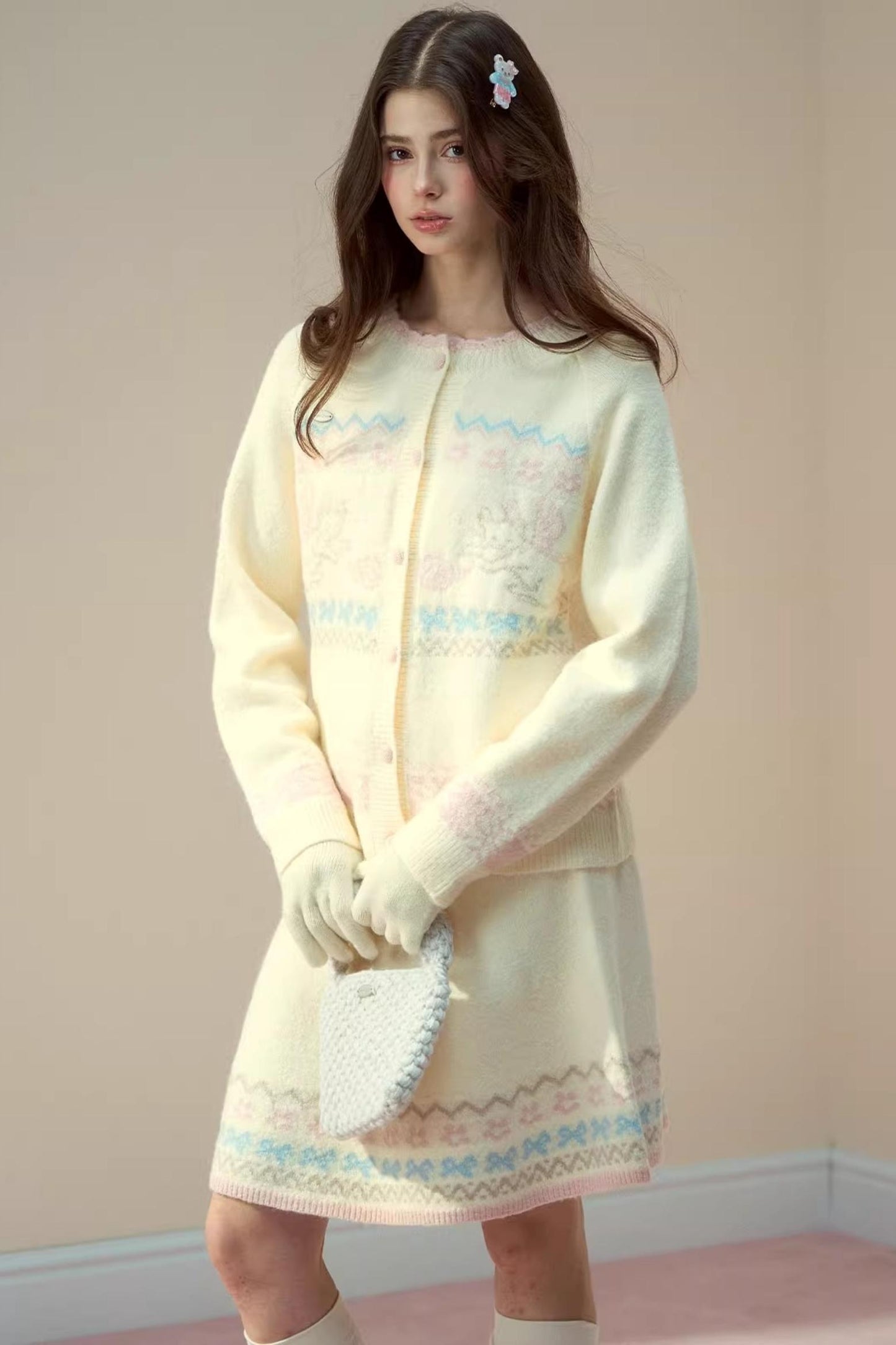 Knit Elegance Jacket Set-Up