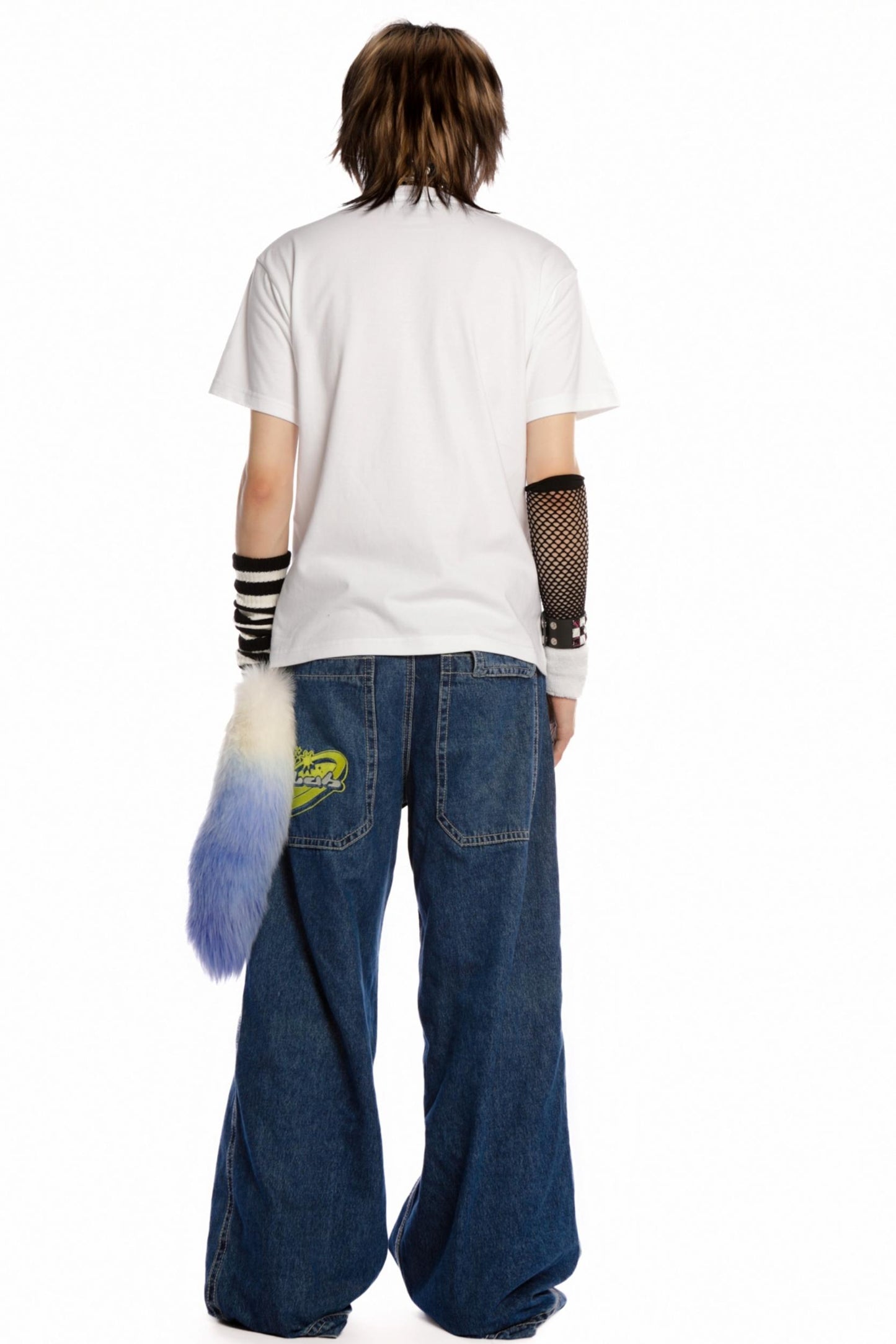 Original Spoof American Street Shoulder T-Shirt