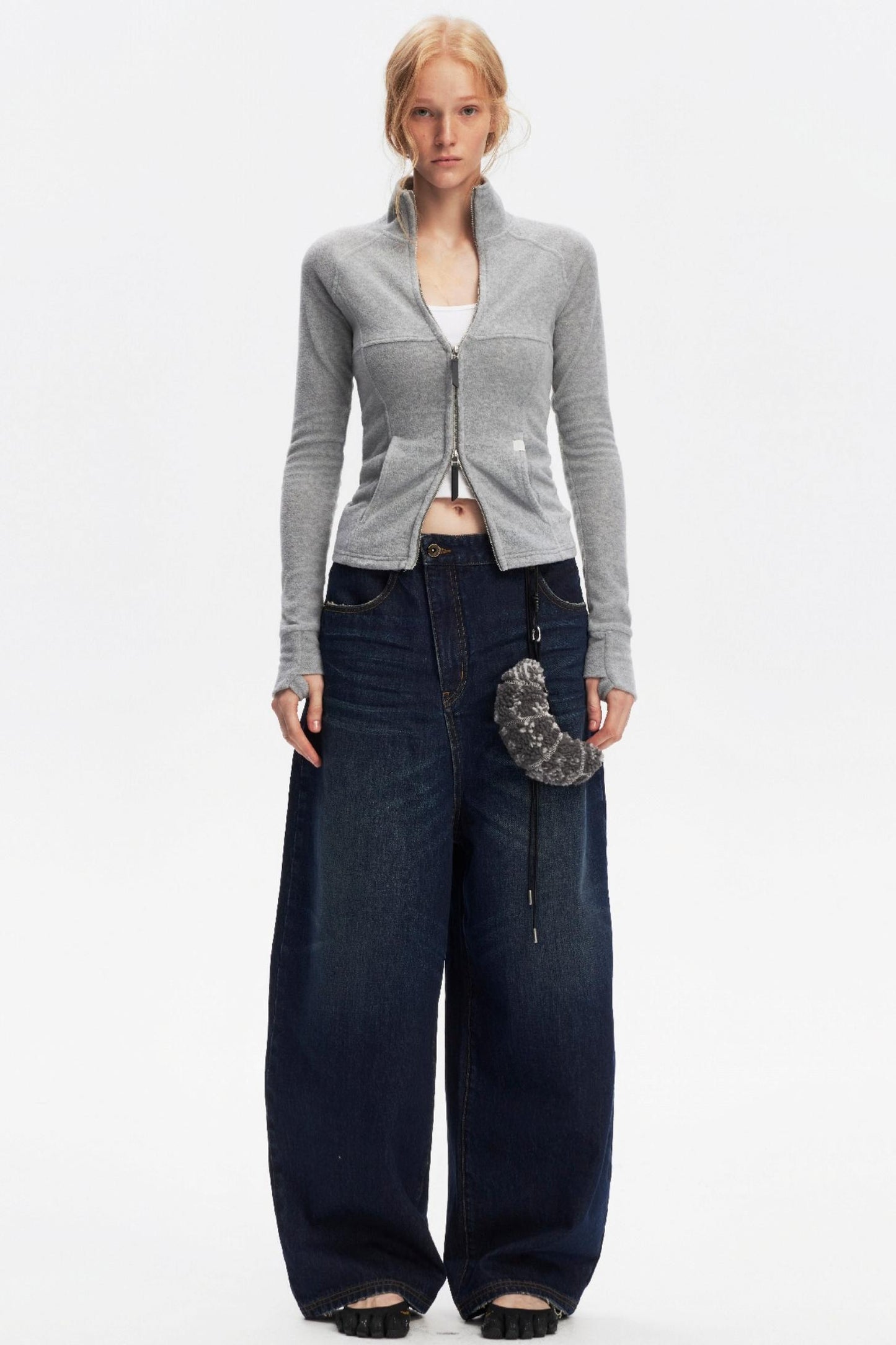 Vintage Distressed Denim Pants