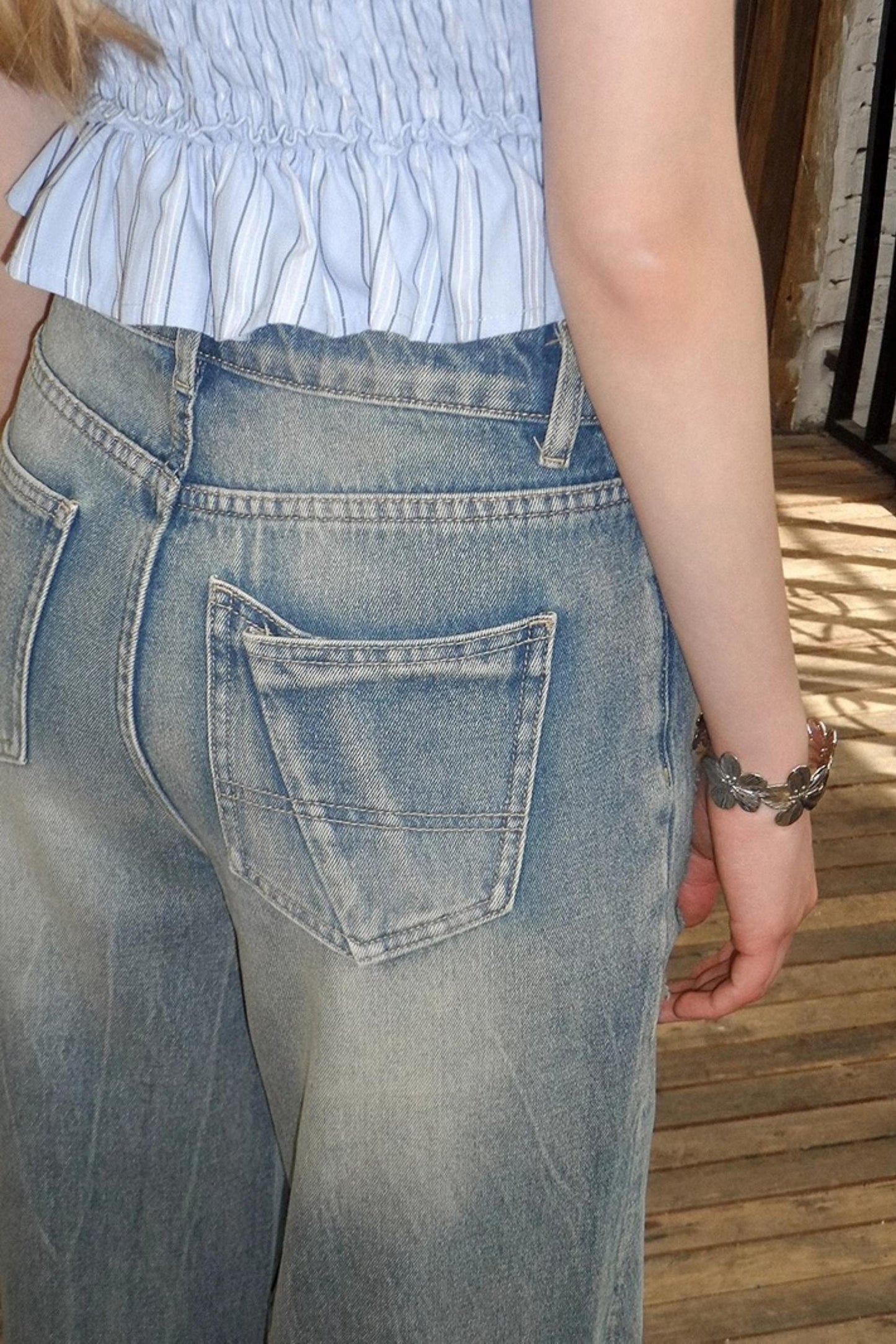 Twisted Retro Jeans