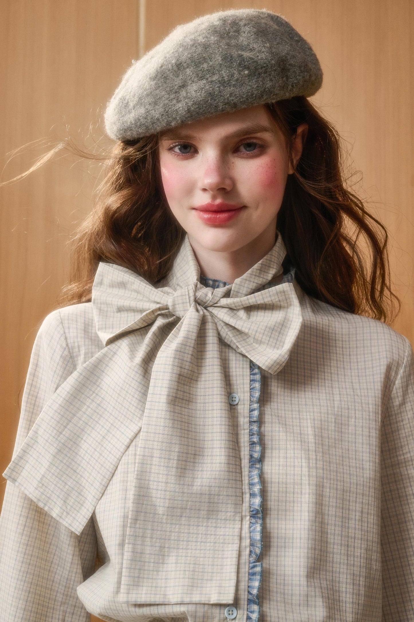 Gentle Wind Cotton Top & Skirt Set-Up