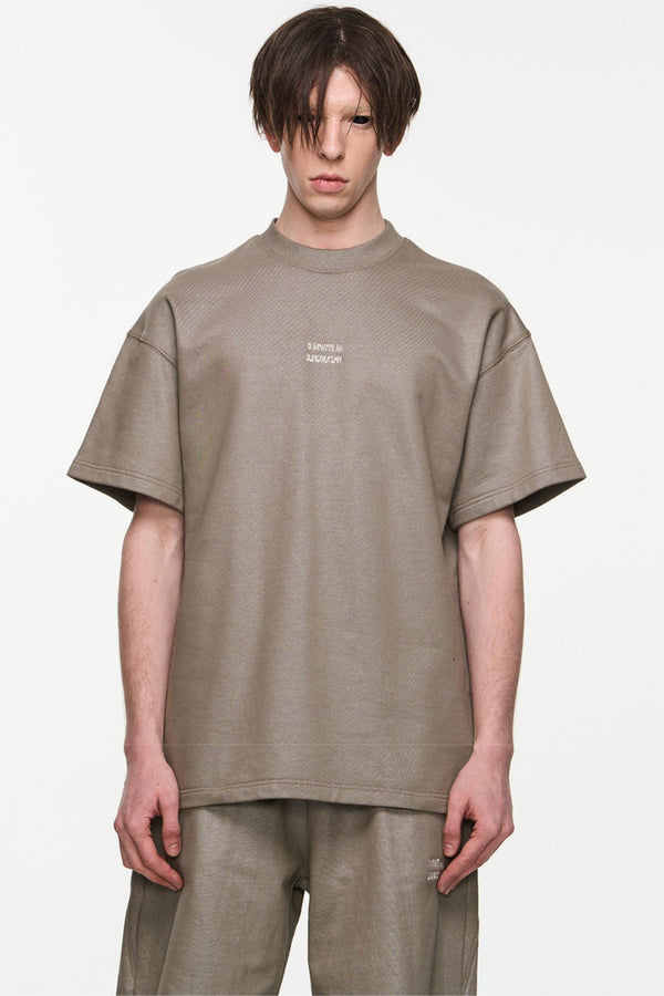 Liquid Foil Logo Tee & Shorts Set-Up