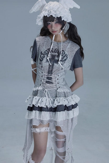 Tear Garden Lace Top