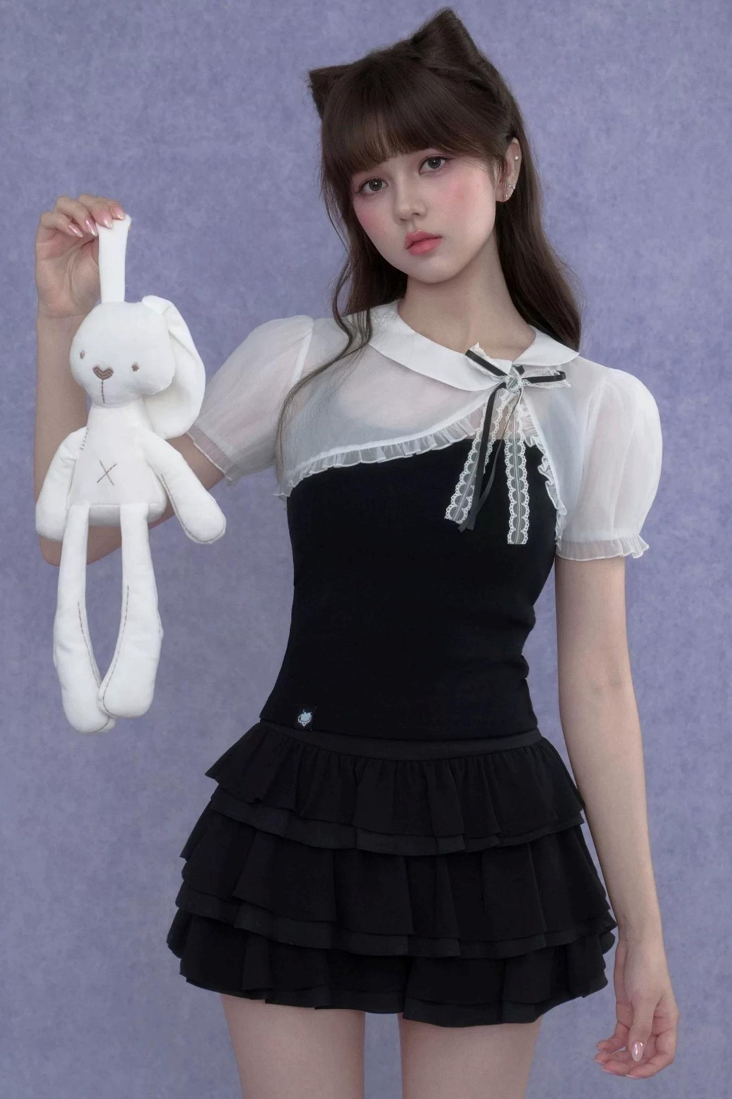 Dunkelherziges Camisole-Oberteil