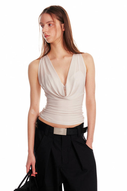 Summer Acetate Knit Camisole