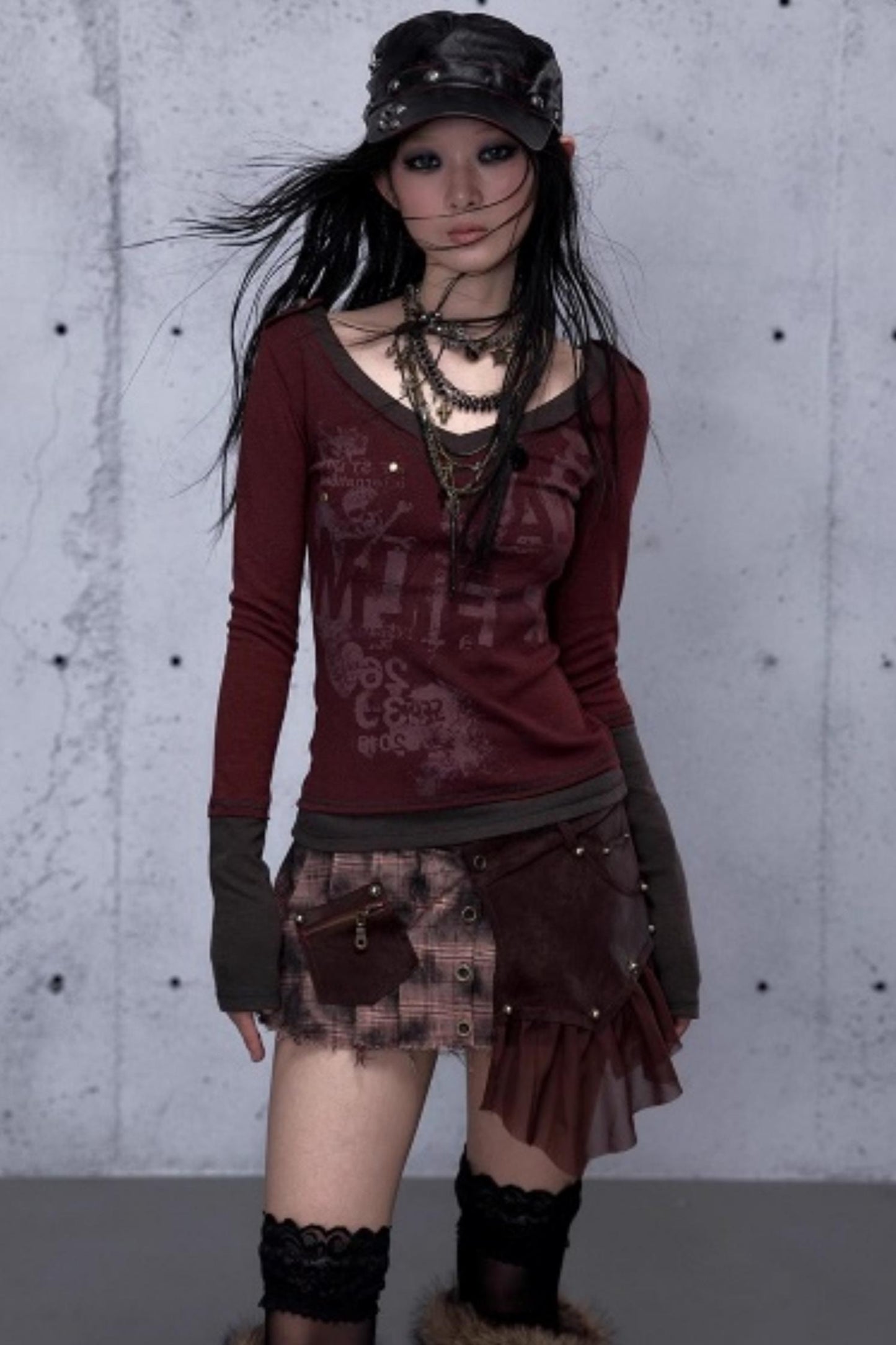 Retro Vintage Patchwork Top