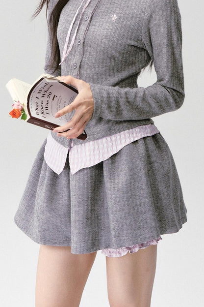 Korean High School Style Two Piece Set-Up