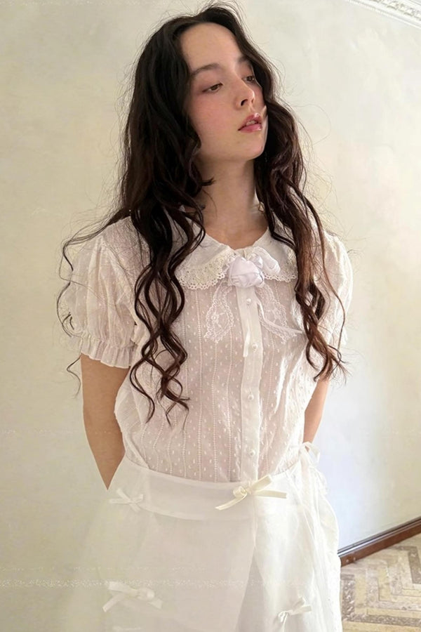 Bubble Doll Collar Shirt