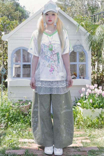 Dreamcore Frog Jersey T-Shirt