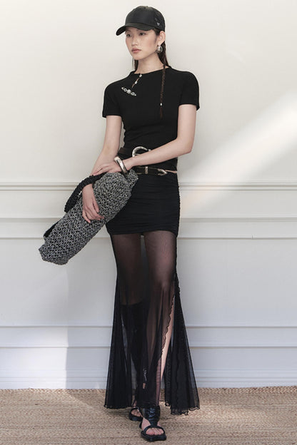 Black Slim Fit T-Shirt