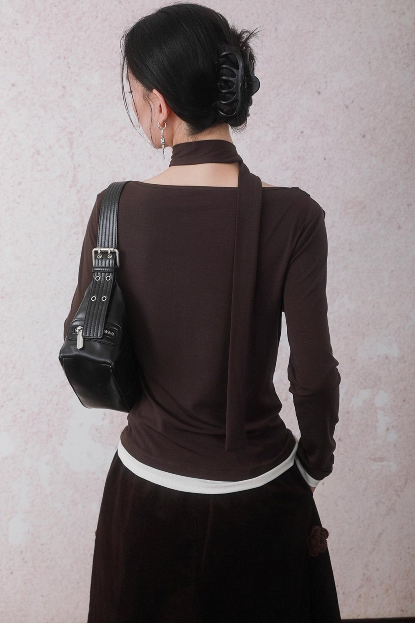 Swing Collar T-Shirt