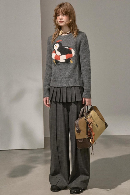 Vintage Crew Neck Sweater