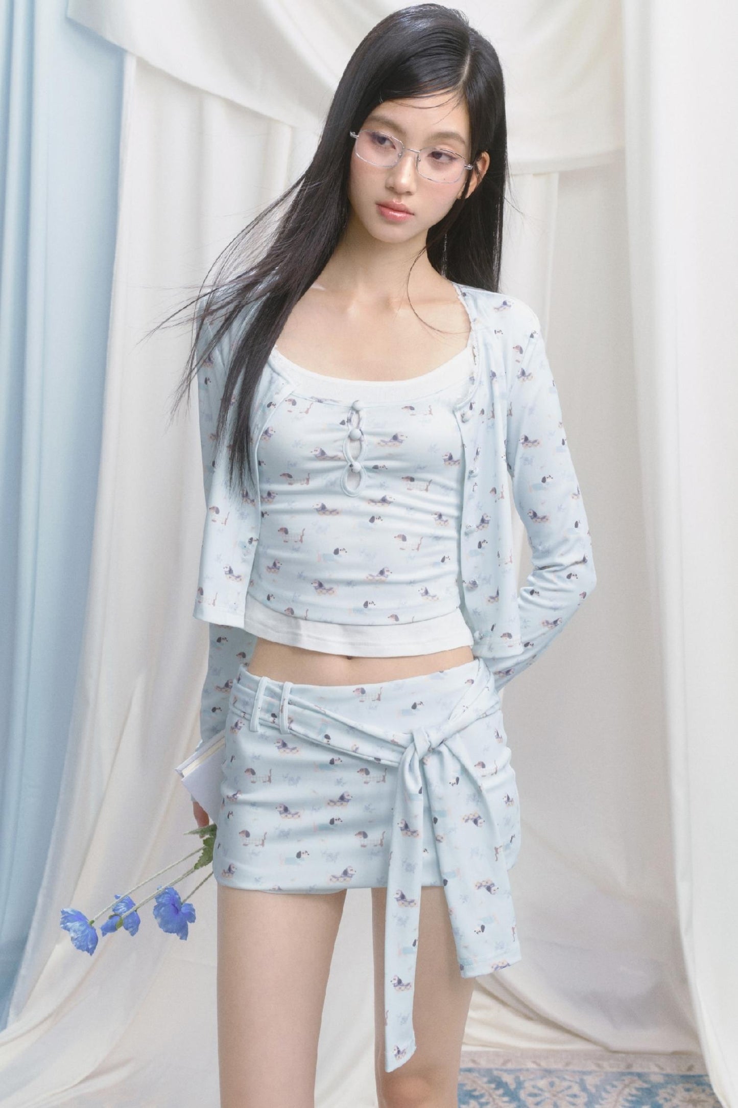 Puppy Fudge Cozy Trio Set-Up