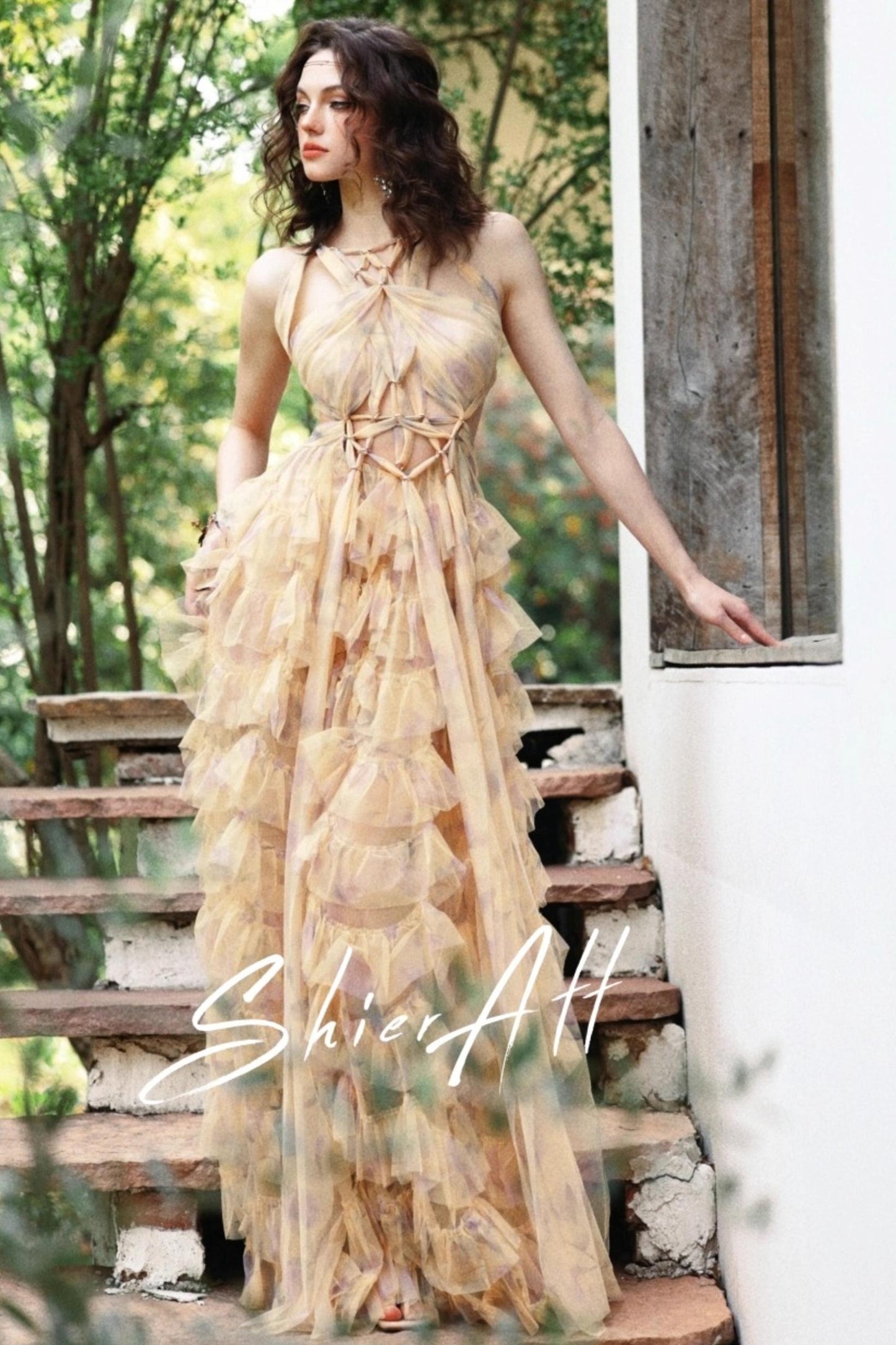 Wandering Wave Holiday Dress