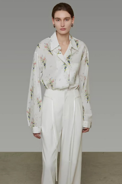 Romantic Floral Blouse