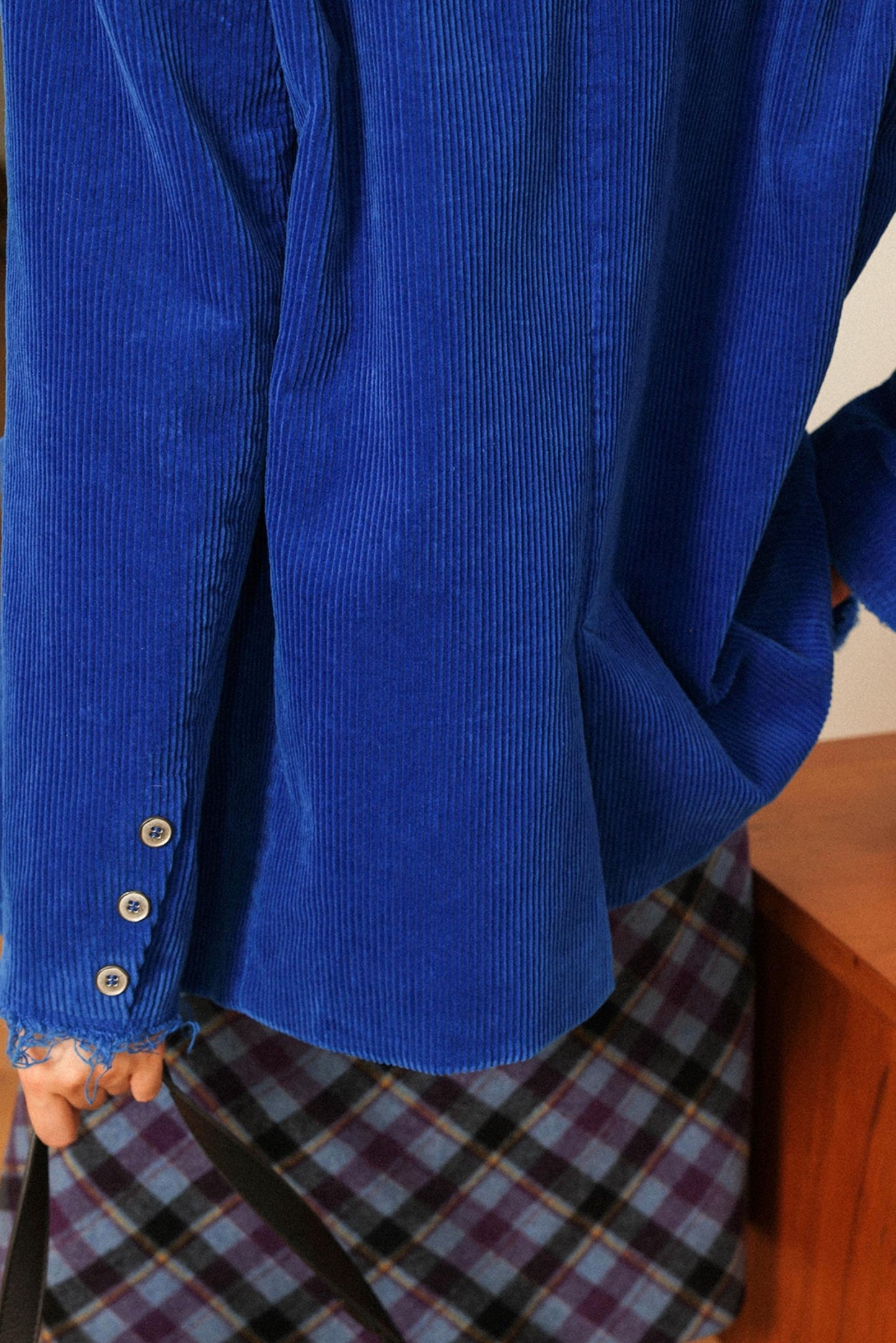 Heart Embroidered Royal Blazer