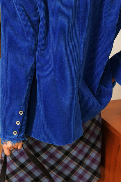 Heart Embroidered Royal Blazer